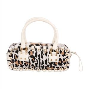 Valentino Ponyhair Handle Bag